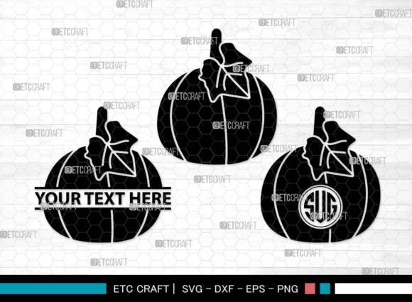 Download Pumpkin Monogram, Autumn Pumpkin SVG - Premium Resources