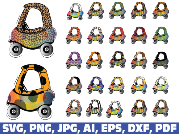 Download Kids Animal Print Car Bundle - Kids Collection