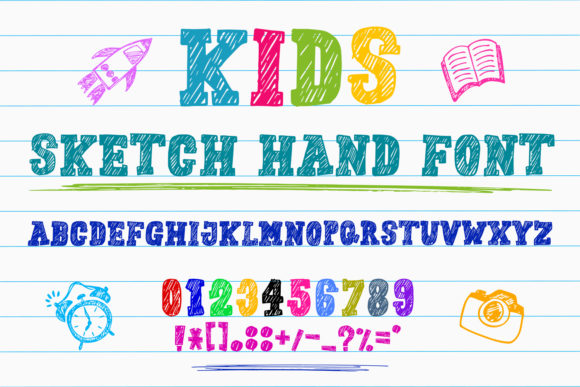 Download Kids Sketch Hand - Kids Collection