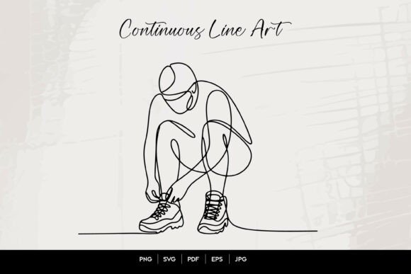 Download Tying Shoes Line Art - Line art Collection